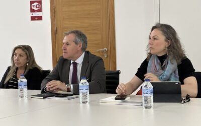 Visita de la junta de gobierno del Colegio de Gestores Administrativos de Toledo a SIGA98